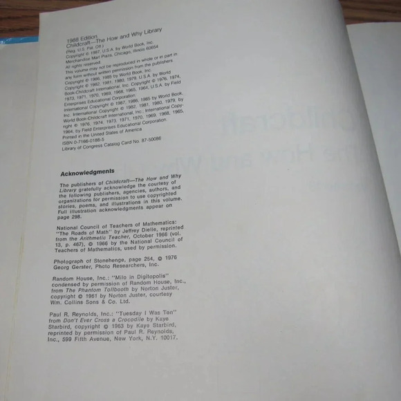 “MATHEMAGIC” Childcraft How and Why Library Volume 13 Hardcover 1988 book Vintag - Picture 4 of 4